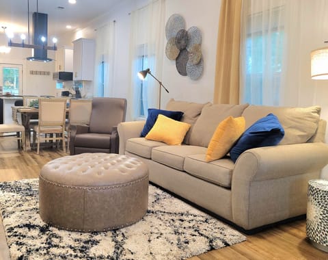Living room with flat screen TV.