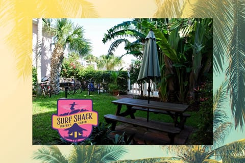 Lush tropical gardens