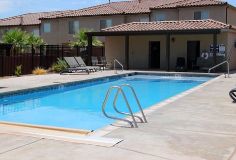 Year round heated neigborhood swimming pool