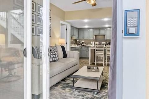 Private driveway and step-free entrance.