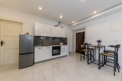 Kitchen with dinner table