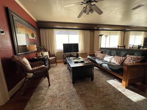 Living room area in main room