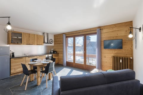 Open plan living area