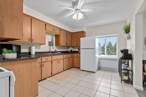 A huge kitchen ~ the gathering space in every home!