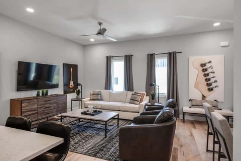 Lounge comfortably while catching up on your favorite shows.