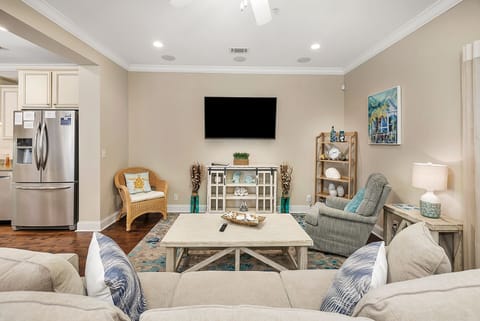 Relaxing open floor plan.