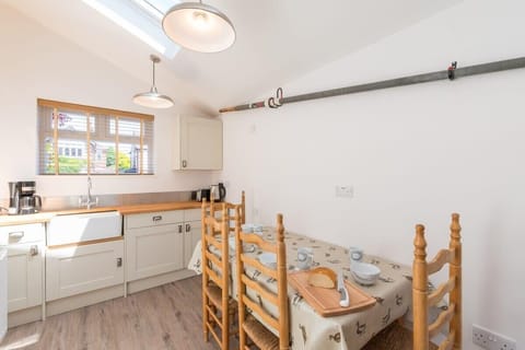 Breakfast room - another light room with two large 'Velux' style lights in the roof. 