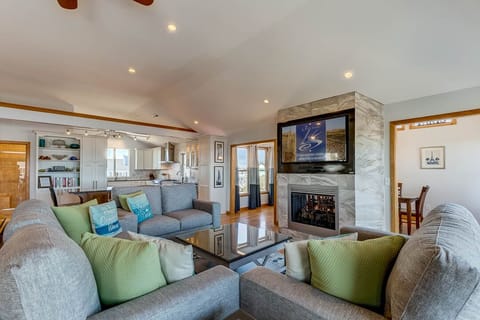 Top-Level Living Room with Smart TV