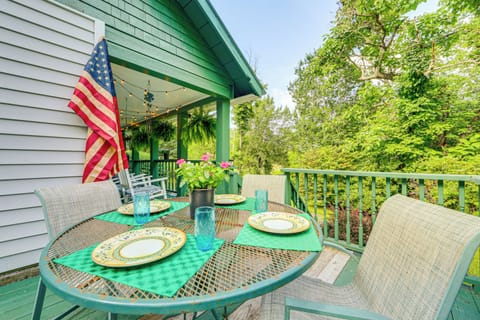 Exterior | Furnished Deck | Outdoor Dining | Grill | Fire Pit | Hammock