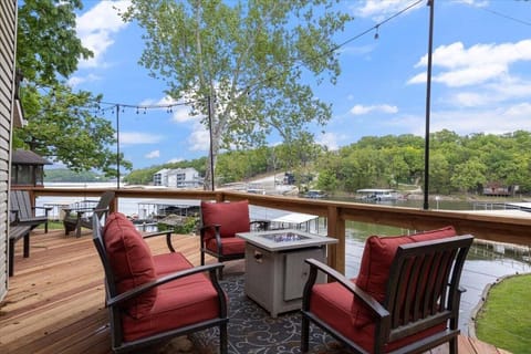 Welcome to Stone Villa Cove, a unique and welcoming 3-bed, 3-bathroom home at Lake of the Ozarks!