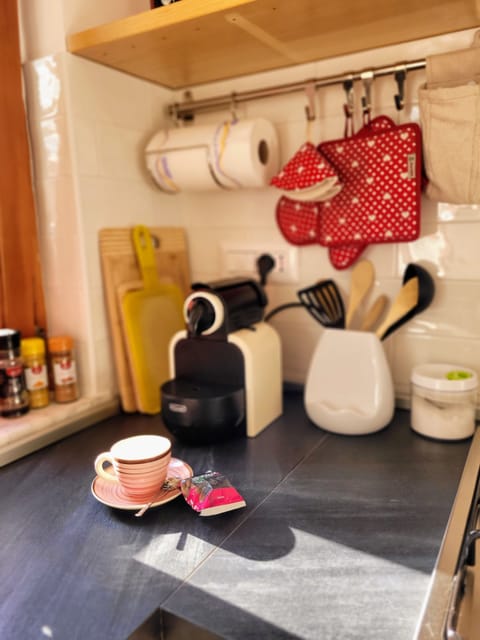 Coffee from a Nespresso machine comes essentional and with a slight foam...