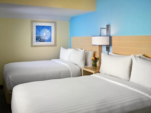 Settle into two plush beds for easy, restful nights.