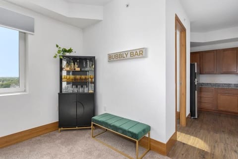 "Bubbly Bar" with vintage vibes