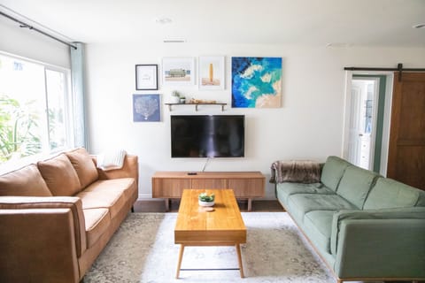 Living Room with Smart TV
