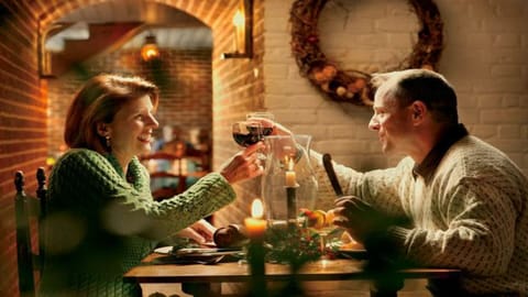 Romantic restaurants abound in Williamsburg.