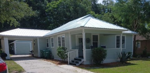Our Beautiful Blue Moon Cottage with the Porch & Rocking Chairs to Enjoy