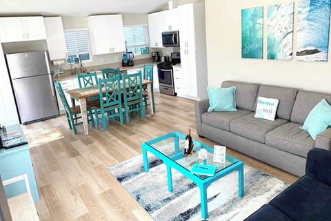 Living room and Kitchen