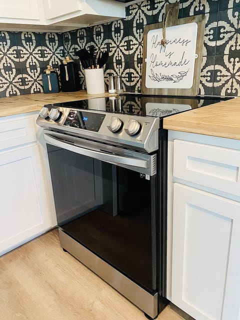 Top of the line applicances.