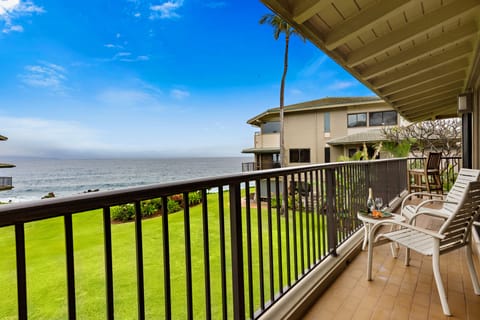 Spacious private lanai