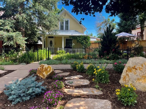 Home from the street.