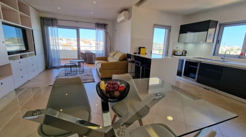 open space living room