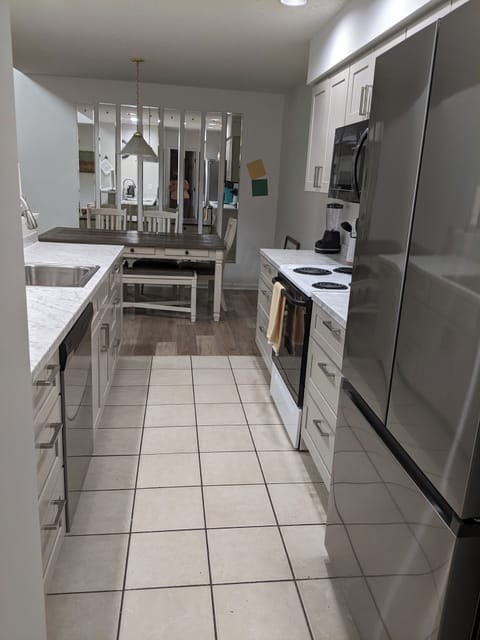 Newly remodeled kitchen