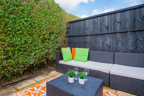 Front outdoor area for relaxing and unwinding in the sun