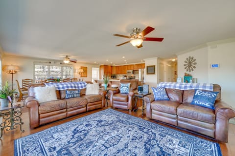 Eufaula Vacation Rental | 5BR | 3BA | 3,100 Sq Ft | Stairs to Access