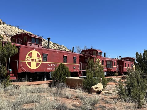 Vintage Santa Fe Cabooses