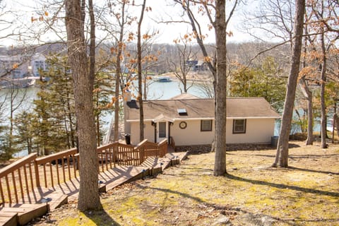 Front of house from circle drive
