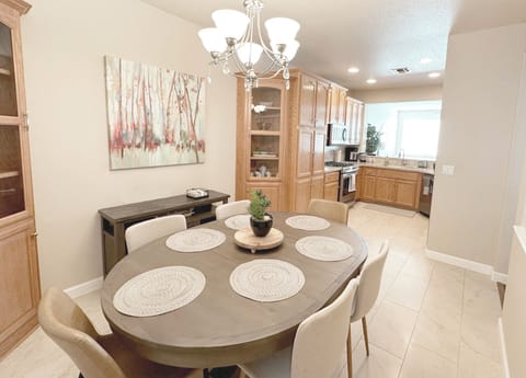 Kitchen with dining nook