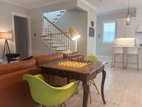 Newest addition: Chess table! 