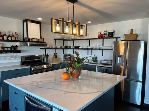 Fabulous kitchen for chef, bakers, single and group meals.