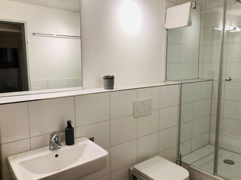 Free towels, toilet paper are offered in the toilet and shower room.