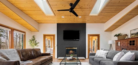 This open concept home is the perfect backdrop for a Door County vacation