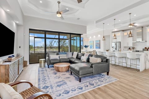 This stunning home is designed and decorated in luxury and elegance - lofted ceilings, upgraded furnishings, fixtures and finishes.