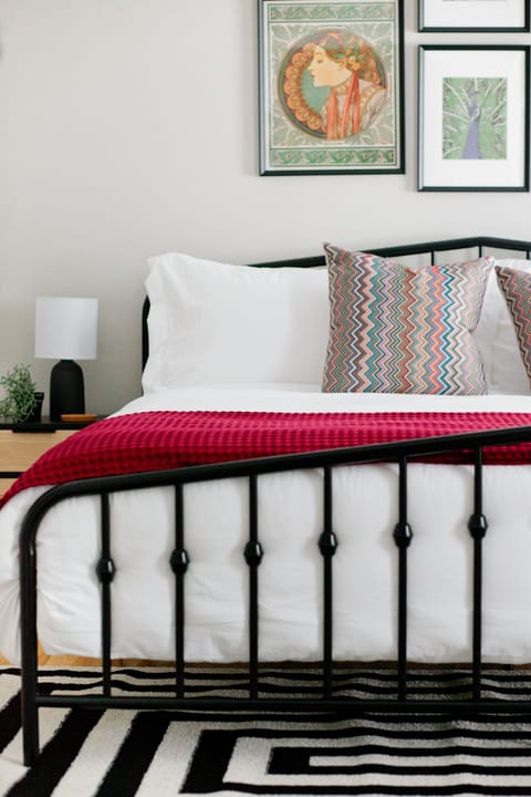 Relax in our ultra-comfy king bed!