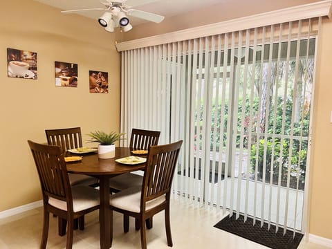 Kitchen and dining room