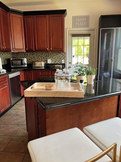 Extra seating  at island to add to dining room seating