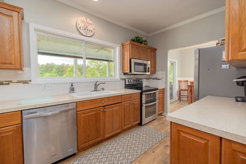 A spotless and comfortable kitchen is ideal for getting into your cooking groove
