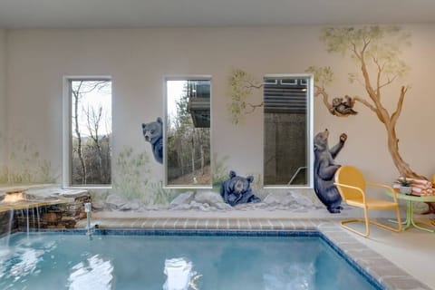 Heated indoor pool for year round fun!
