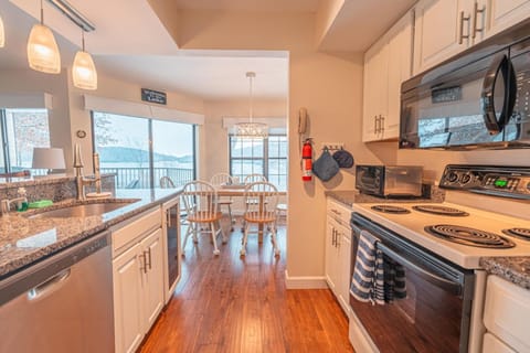 Dishwasher makes cleanup after homecooked meals a breeze.