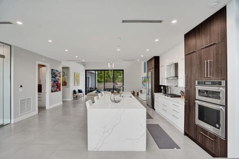 Another view of the gourmet kitchen