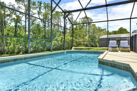 "Dive into relaxation in our private pool and spa oasis! Let the worries of the world melt away as you soak up the Florida sun. Whether it's a refreshing morning swim or a starlit soak at night, your vacation dreams are just a reservation away. Dive in now