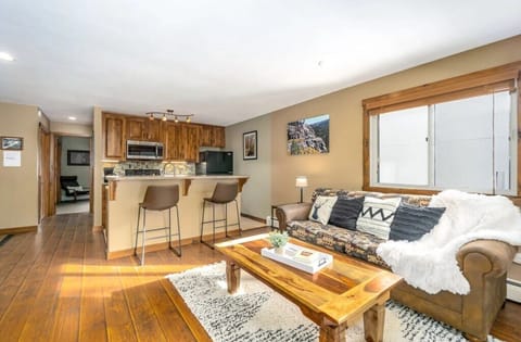 Living room to kitchen view with queen pullout sofa.jpg