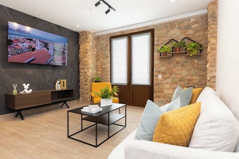 Spacious living room designed for relaxation and entertainment