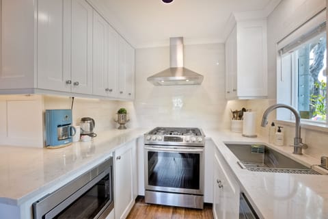 Kitchen with all new modern appliances