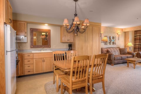 Easly make meals in the condo