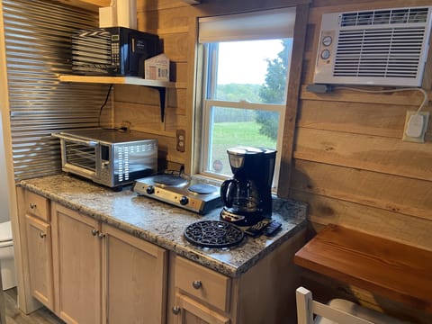 All the amenities that you expect in a large house or cabin!