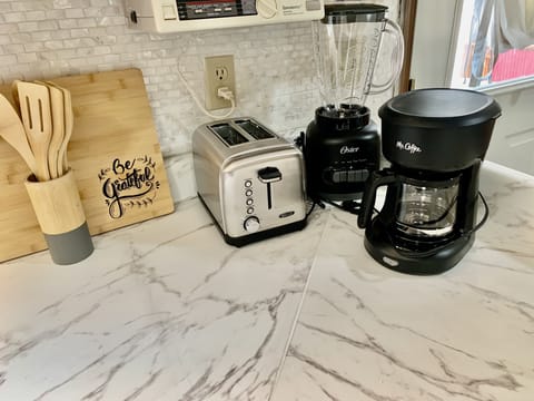 Fully stocked kitchen for your enjoyment